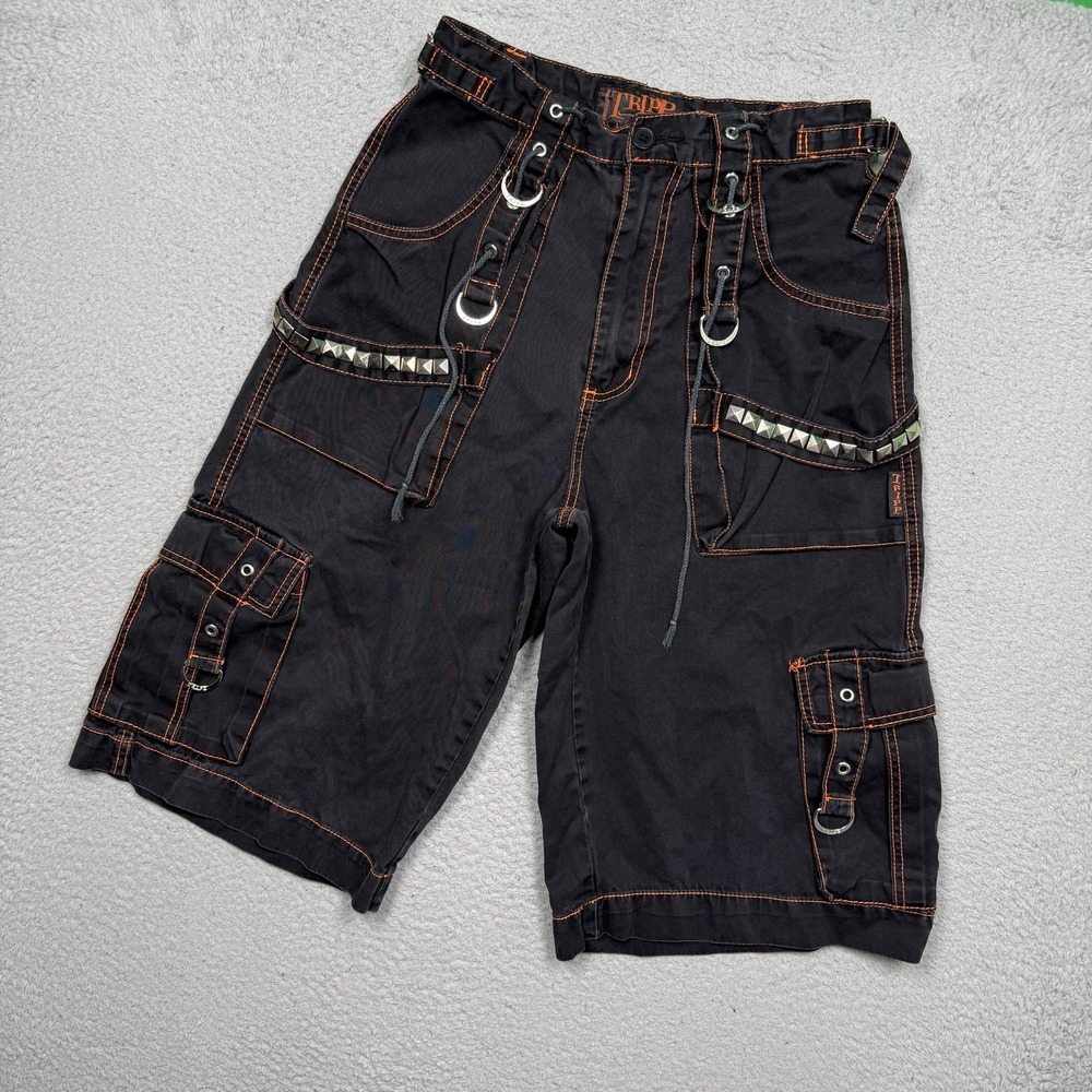 Tripp NYC Baggy Gothic Cargo Shorts